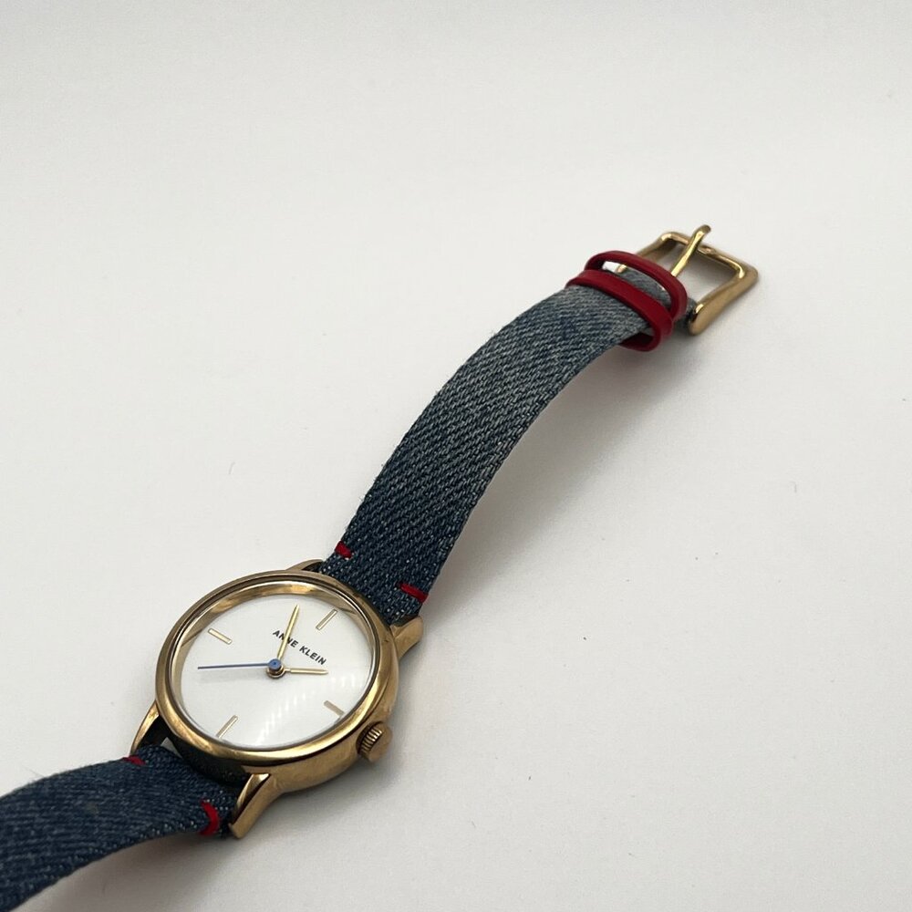 Anne Klein Blue Denim Watch - Picture 6 of 13